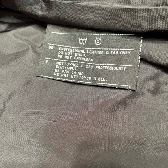 Women’s Harley-Davidson Black Leather Lace Up Side Tie Motorcycle Jacket Size M - Picture 9 of 11